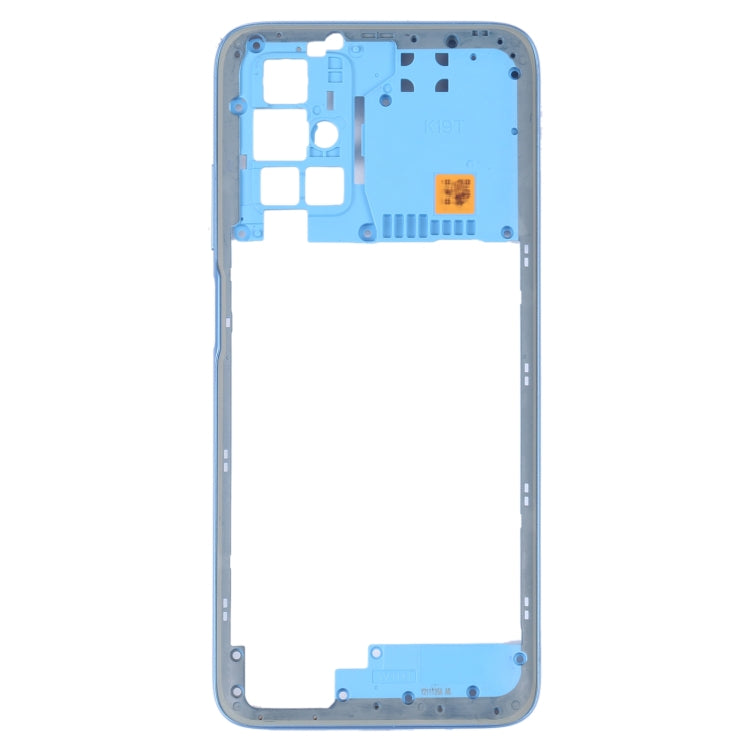Middle Frame Bezel Plate for Xiaomi Redmi 10/Redmi 10 Prime/Redmi Note 11 4G/Redmi 10 2022(Blue) - Frame Bezel Plate by PMC TechLife | Online Shopping South Africa | PMC TechLife