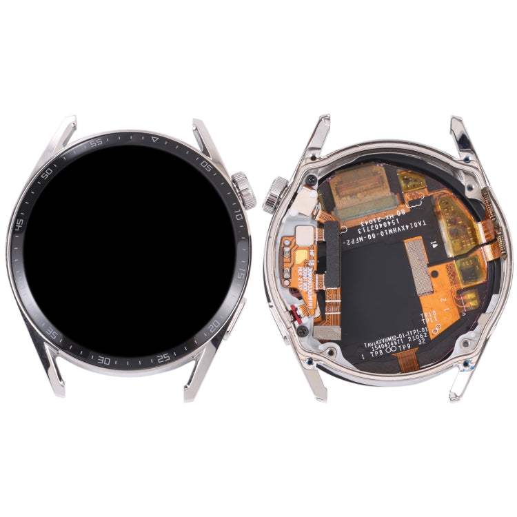 Original LCD Screen and Digitizer Full Assembly With Frame for Huawei Watch GT 3 46mm MIL-B19(Silver) -  by PMC Jewellery | Online Shopping South Africa | PMC Jewellery