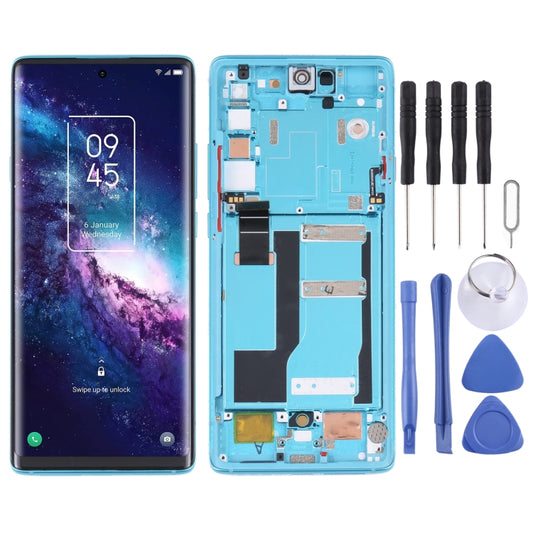 Original LCD Screen for TCL 20 Pro 5G T810H Digitizer Full Assembly with Frame (Blue) - For TCL by PMC Jewellery | Online Shopping South Africa | PMC Jewellery