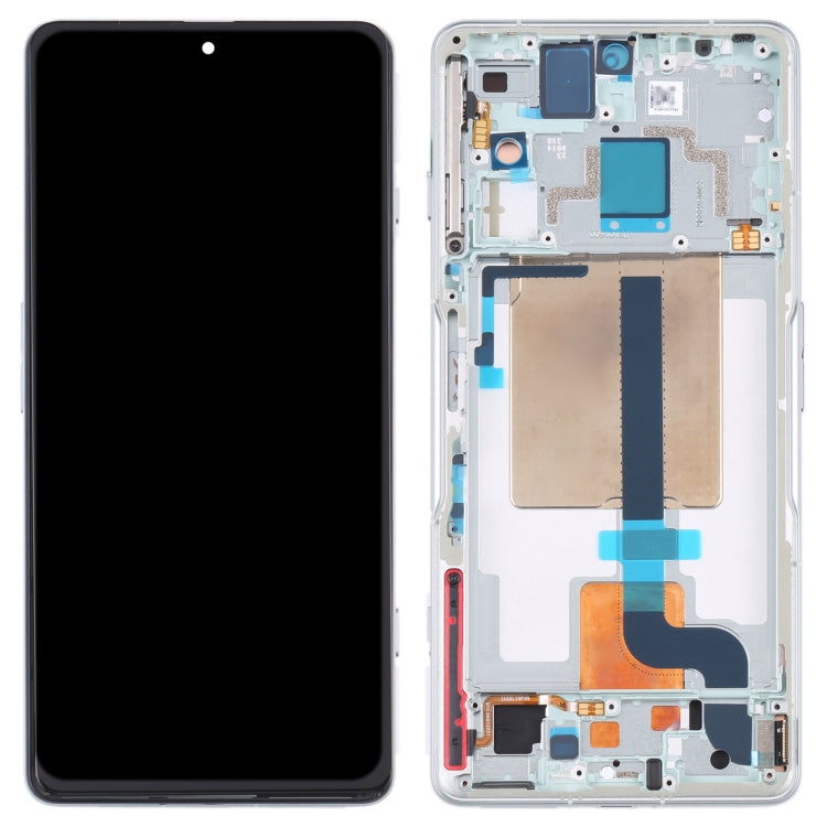 Original LCD Screen and Digitizer Full Assembly with Frame for Xiaomi Redmi K50 Gaming/Poco F4 GT(Green) - LCD Screen by PMC Jewellery | Online Shopping South Africa | PMC Jewellery