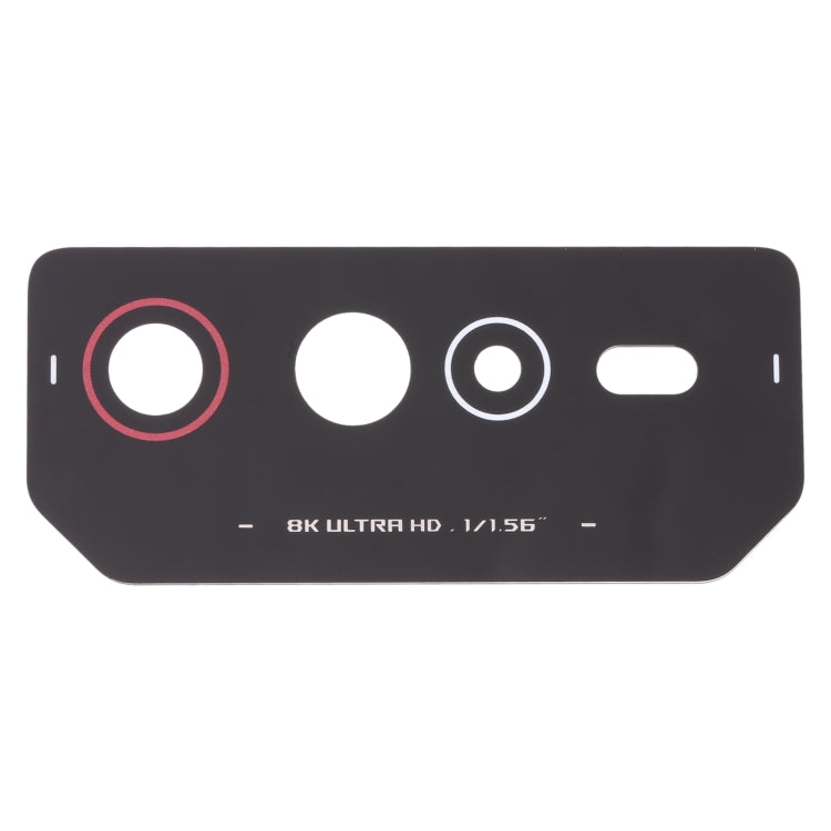 For Asus ROG Phone 6 AI2201-C AI2201-F Back Camera Lens (Black Red) - Camera by PMC TechLife | Online Shopping South Africa | PMC TechLife | Buy Now Pay Later Mobicred