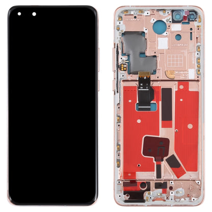 Original LCD Screen For Huawei P40 Pro Digitizer Full Assembly with Frame (Gold) - LCD Screen by PMC Jewellery | Online Shopping South Africa | PMC Jewellery