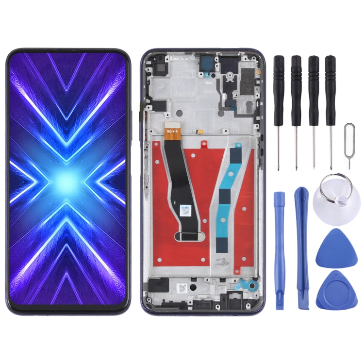 Original LCD Screen For Honor 9X / 9X Pro / Huawei Y9s Digitizer Full Assembly with Frame (Purple) - LCD Screen by PMC Jewellery | Online Shopping South Africa | PMC Jewellery