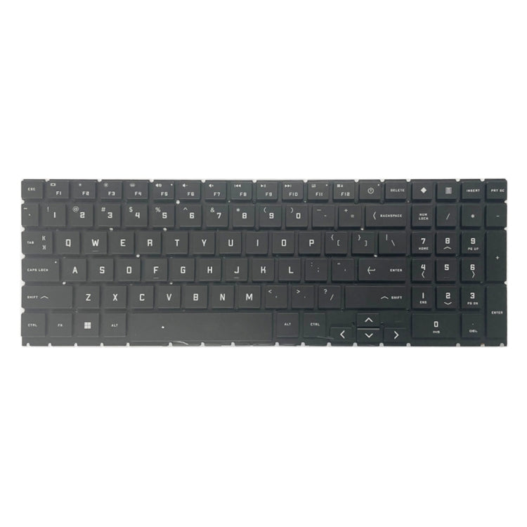 US Version Keyboard with Colorful Backlight / Number Key For HP OMEN 15 2020 15-EK 15-EN EK1016TX EK1000 EK0018 TPN-Q238 TPN-Q236 - Replacement Keyboards by PMC Jewellery | Online Shopping South Africa | PMC Jewellery