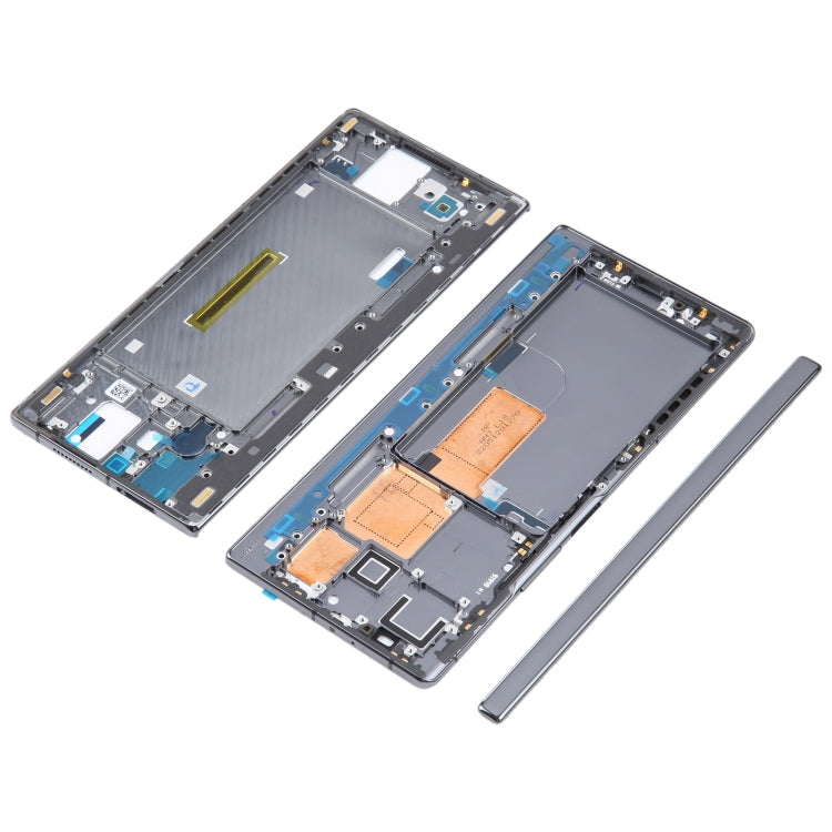 For Xiaomi Mi Mix Fold 2 Original Front Housing LCD Frame Bezel Plate (Black) - Frame Bezel Plate by PMC TechLife | Online Shopping South Africa | PMC TechLife