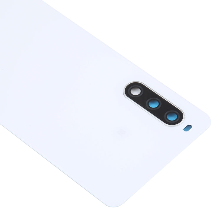 For Sony Xperia 10 IV Original Battery Back Cover(White) - Back Cover by PMC TechLife | Online Shopping South Africa | PMC TechLife