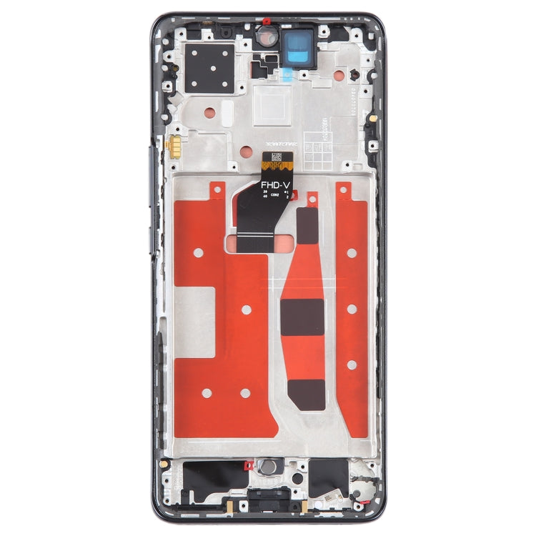 Original LCD Screen For Honor 60 Pro Digitizer Full Assembly with Frame(Black) - LCD Screen by PMC TechLife | Online Shopping South Africa | PMC TechLife