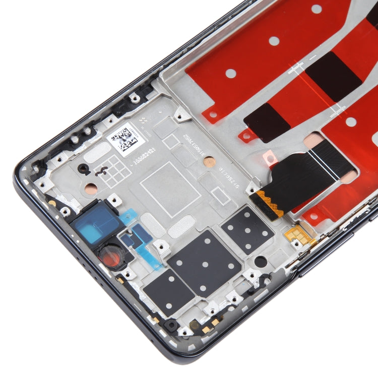 Original LCD Screen For Honor 70 Pro Digitizer Full Assembly with Frame(Black) - free shipping - PMC TechLife - Order now!