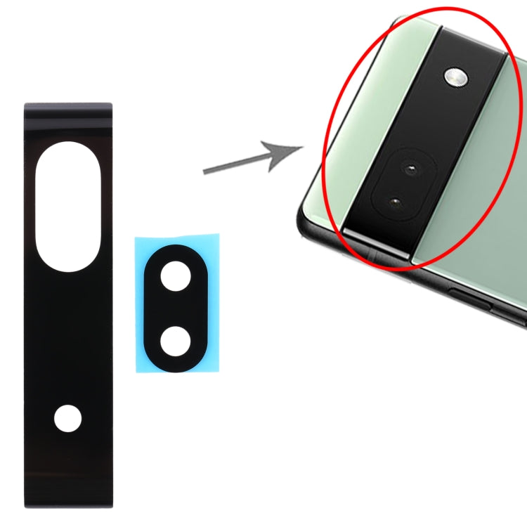 For Google Pixel 6A Original Back Camera Lens - Camera Parts by PMC TechLife | Online Shopping South Africa | PMC TechLife | Buy Now Pay Later Mobicred