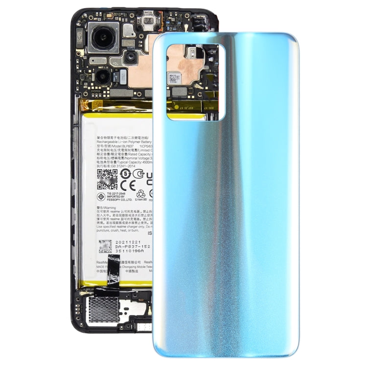 For Realme 9 Pro+ Original Battery Back Cover(Blue) - free shipping - PMC TechLife - Order now!