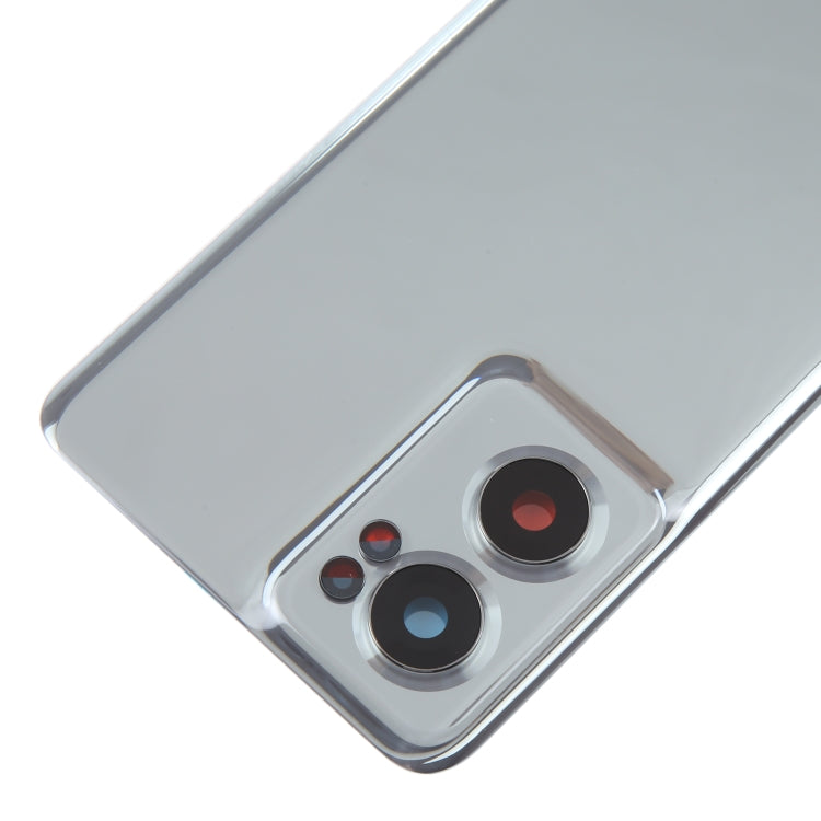 For OnePlus Nord CE 2 5G Original Battery Back Cover with Camera Lens Cover(Silver) - Back Cover by PMC TechLife | Online Shopping South Africa | PMC TechLife