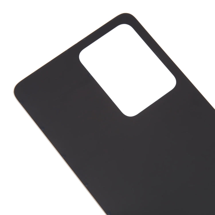 For Xiaomi Redmi Note 12 Pro Glass Battery Back Cover(Black) - Back Cover by PMC Jewellery | Online Shopping South Africa | PMC Jewellery