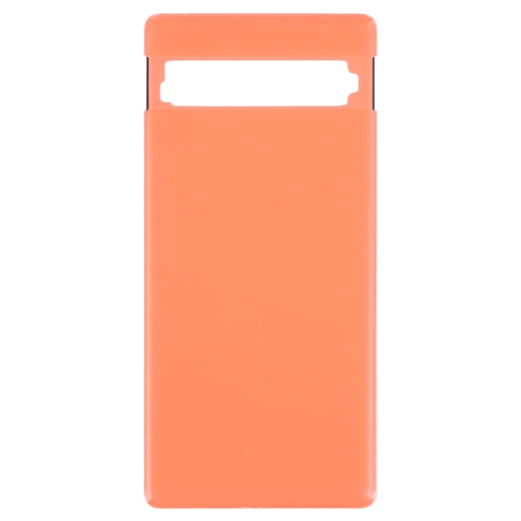 For Google Pixel 7a Original Battery Back Cover(Orange) - Back Cover by PMC TechLife | Online Shopping South Africa | PMC TechLife | Buy Now Pay Later Mobicred