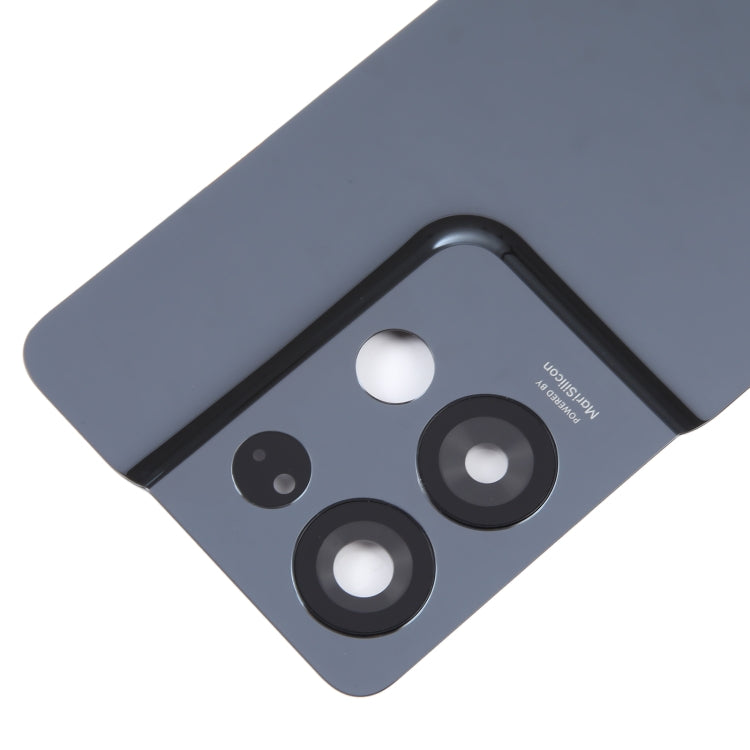 For OPPO Reno8 Pro+ Original Battery Back Cover with Camera Lens Cover(Black) - Back Cover by PMC TechLife | Online Shopping South Africa | PMC TechLife | Buy Now Pay Later Mobicred