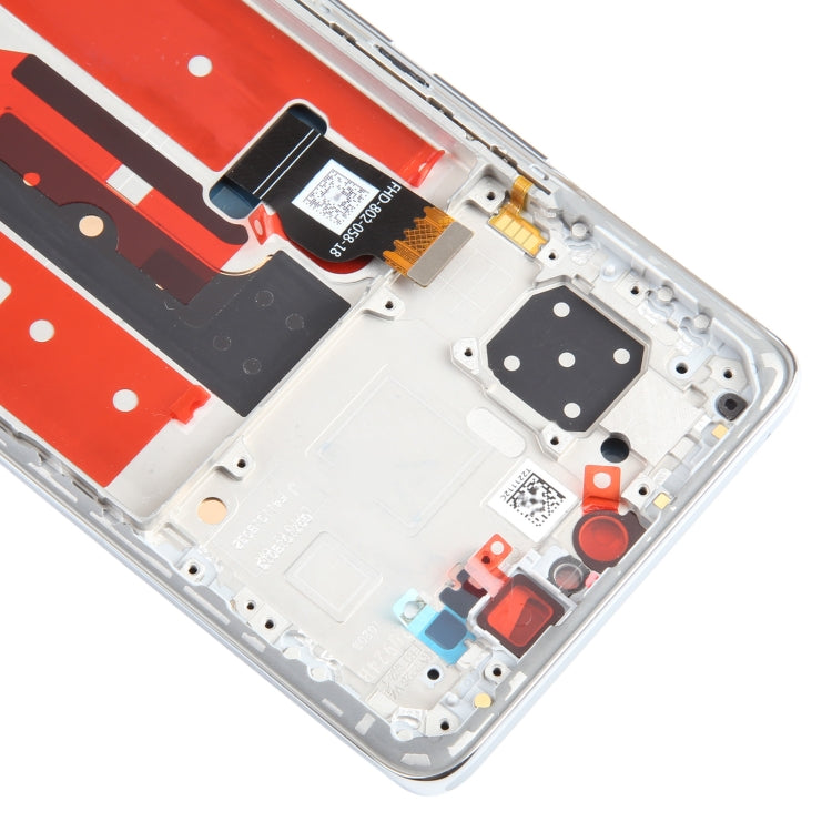 For Honor 80 Pro Original LCD Screen Digitizer Full Assembly with Frame (Silver) - LCD Screen by PMC TechLife | Online Shopping South Africa | PMC TechLife