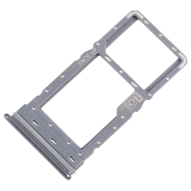 For Motorola Moto G Stylus 2021 SIM Card Tray + Micro SD Card Tray (Silver) - Card Socket by PMC TechLife | Online Shopping South Africa | PMC TechLife | Buy Now Pay Later Mobicred