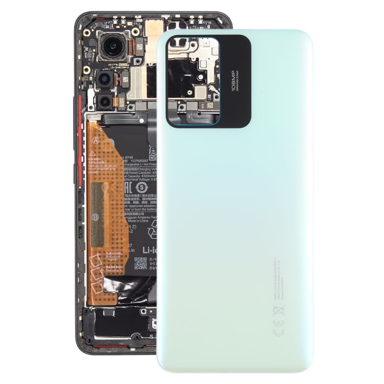 For Xiaomi Redmi Note 12S Original Battery Back Cover(Green) - Back Cover by PMC TechLife | Online Shopping South Africa | PMC TechLife