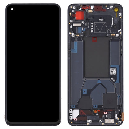 Original LCD Screen For OPPO Reno7 Pro 5G Digitizer Full Assembly with Frame (Black) - LCD Screen by PMC Jewellery | Online Shopping South Africa | PMC Jewellery