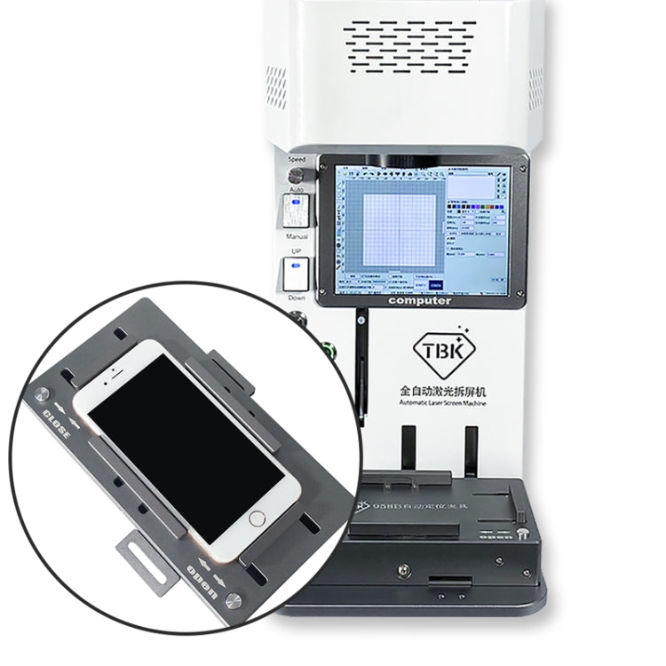 TBK TBK203 Laser Machine Automatic Fixture Mobile Phone Automatic Positioning Mold Screen Repair Tool - Repair Platform by TBK | Online Shopping South Africa | PMC Jewellery | Buy Now Pay Later Mobicred