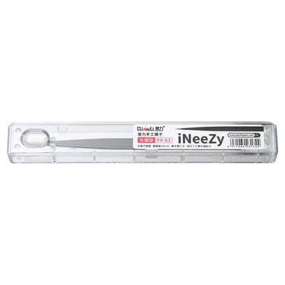 Qianli iNeezy FX-03 Stainless Steel Extra-sharp Thickened Tweezers Pointed Tweezers - Tweezers by QIANLI | Online Shopping South Africa | PMC Jewellery | Buy Now Pay Later Mobicred