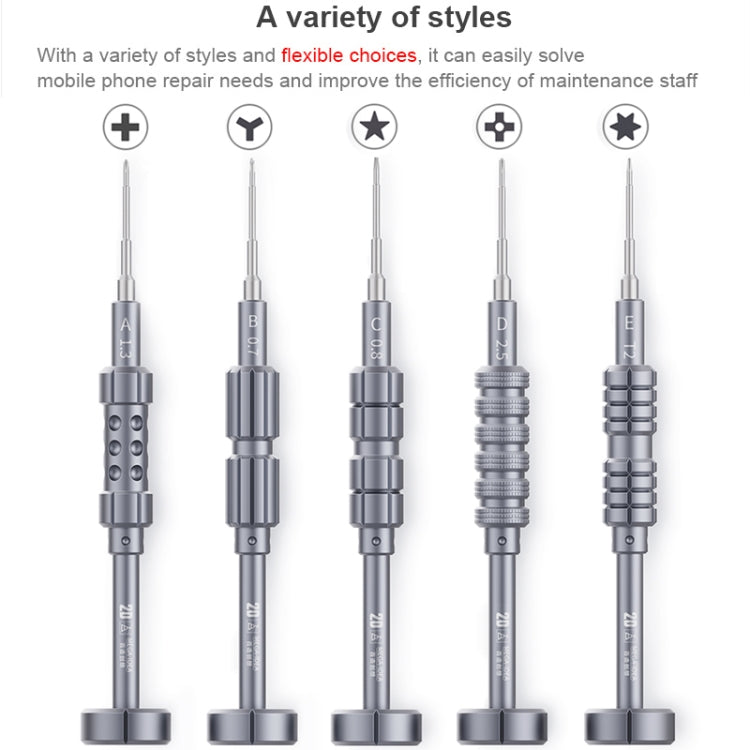 QIANLI 5 in 1 Multi-purpose 2D Grenade Magnetic Screwdriver Set - free shipping - PMC TechLife - Order now!