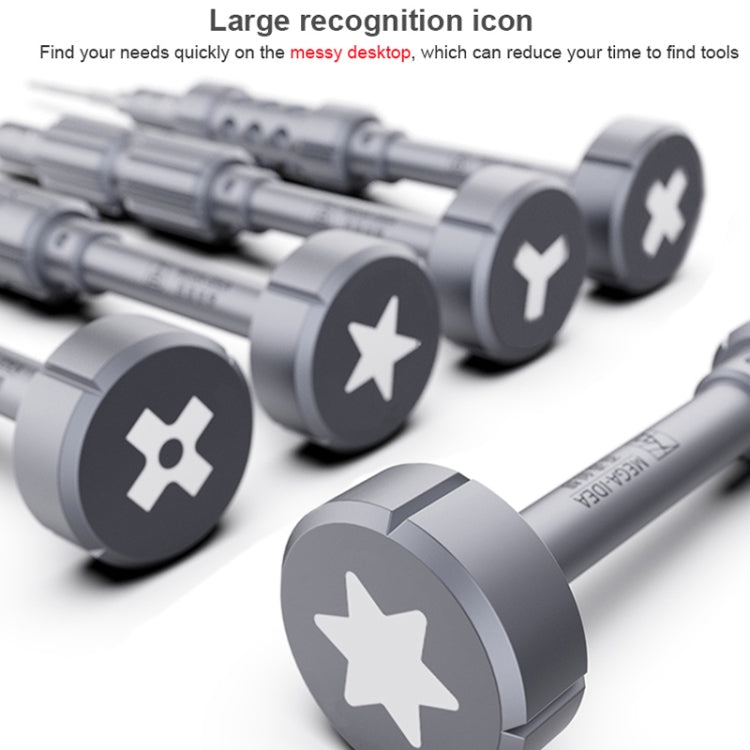 QIANLI 5 in 1 Multi-purpose 2D Grenade Magnetic Screwdriver Set - free shipping - PMC TechLife - Order now!