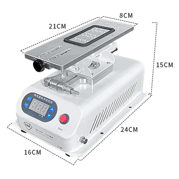 TBK 988C LCD Rotary Separator Middle Frame Remover - free shipping - PMC TechLife - Order now!