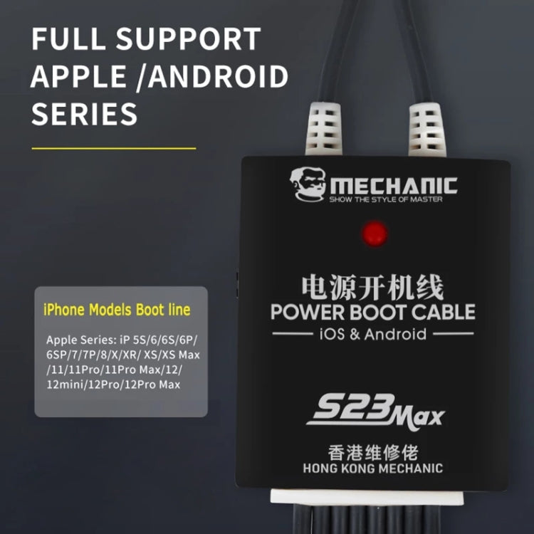 Mechanic S23 Max Power Supply Test Cable for Android / iOS - Test Tools by MECHANIC | Online Shopping South Africa | PMC Jewellery