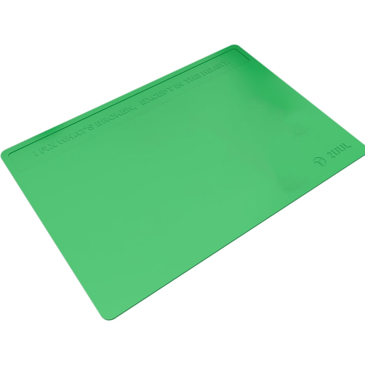 2UUL Heat Resisting Silicone Pad (Green) - Working Mat by 2UUL | Online Shopping South Africa | PMC Jewellery
