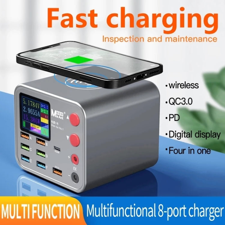 MaAnt Dianba NO.1 Multi-port Wireless USB PD Charger, US Plug - free shipping - PMC TechLife - Order now!