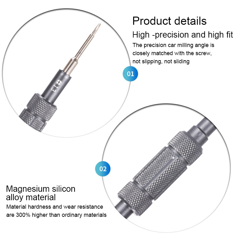 H006 6 in 1 High Hardness Precision Screwdriver - Screwdriver Set by PMC TechLife | Online Shopping South Africa | PMC TechLife