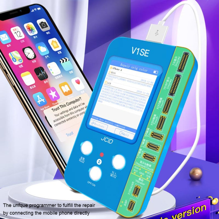 JC V1SE Testing Repair Receiver Test Board Adaptor For iPhone 8-13 Pro Max - free shipping - PMC TechLife - Order now!