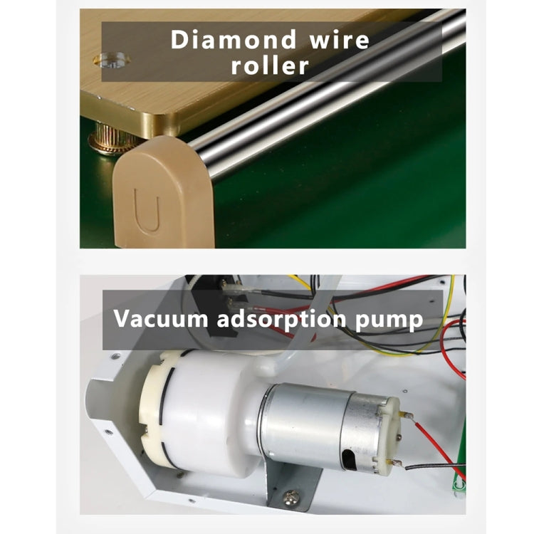 BST-B-856A AC 220V Electrical Vacuum Pump LCD Screen Separator, UK Plug - free shipping - PMC TechLife - Order now!