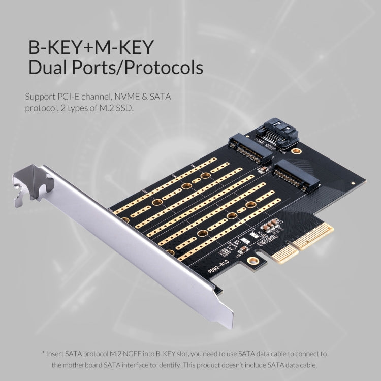 ORICO PDM2 M.2 NVME to PCI-E 3.0 X4 Expansion Card - free shipping - PMC TechLife - Order now!