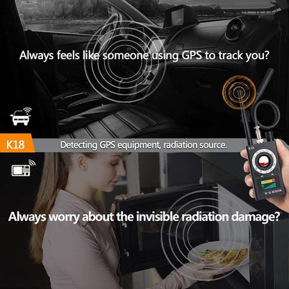 ZS-k18 GPS Tracking GSM Listening Device Finder Wireless Camera Detector - Infrared Detector by PMC Jewellery | Online Shopping South Africa | PMC Jewellery