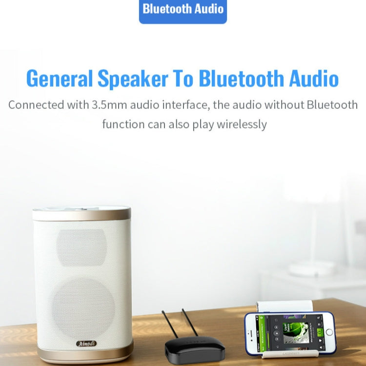B20 NFC Bluetooth 5.0 Music Receiver Car Bluetooth Receiver, Support Hands-free Call & TF Vard & U Disk - Audio Receiver Transmitter by PMC TechLife | Online Shopping South Africa | PMC TechLife