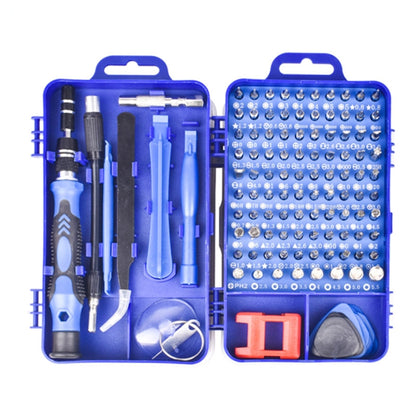 115 in 1 Precision Screw Driver Mobile Phone Computer Disassembly Maintenance Tool Set(Blue) - Screwdriver Set by PMC Jewellery | Online Shopping South Africa | PMC Jewellery