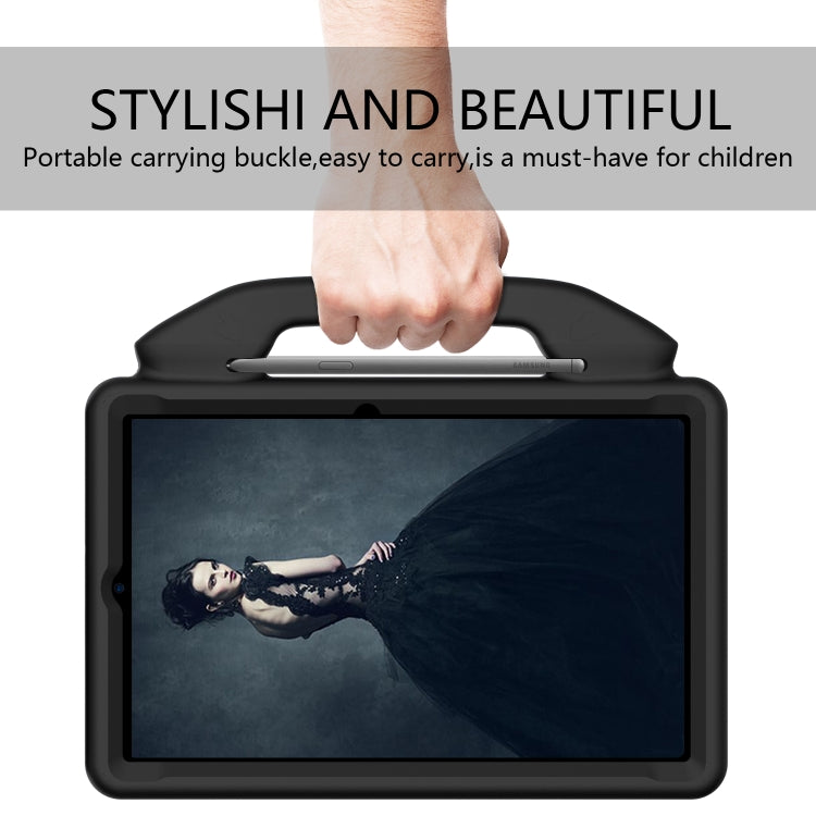 For Samsung Galaxy Tab S6 10.5 / T860 Thumb Bracket EVA Shockproof Tablet Case(Black) - Tab S6 10.5 T860 / T865 by PMC TechLife | Online Shopping South Africa | PMC TechLife | Buy Now Pay Later Mobicred