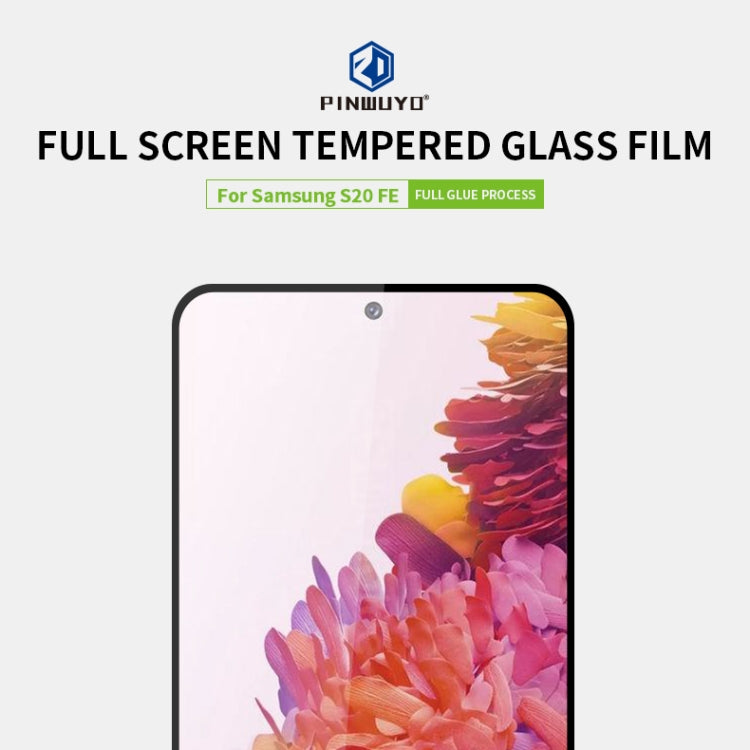 For Samsung Galaxy S20 FE PINWUYO 9H 2.5D Full Screen Tempered Glass Film(Black) - Galaxy Tempered Glass by PINWUYO | Online Shopping South Africa | PMC Jewellery | Buy Now Pay Later Mobicred