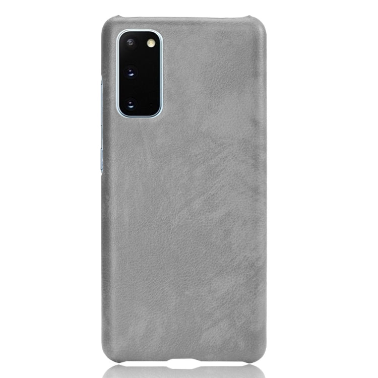 For Samsung Galaxy S20 FE Shockproof Litchi Texture PC + PU Case(Gray) - Galaxy S20 FE Cases by NILLKIN | Online Shopping South Africa | PMC TechLife | Buy Now Pay Later Mobicred