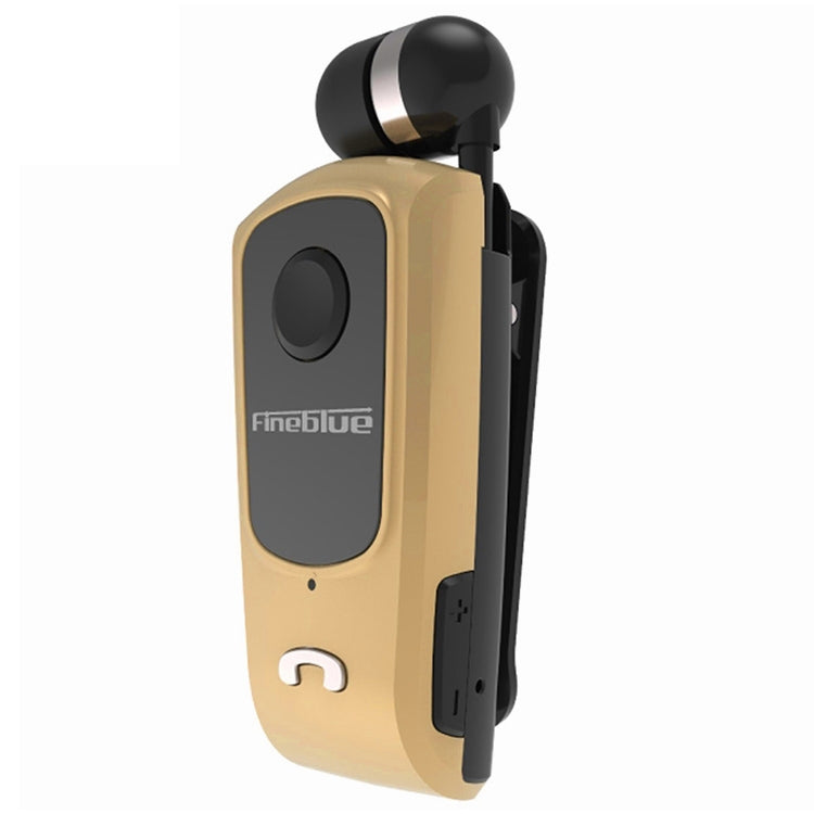 Fineblue F920 CSR4.1 Retractable Cable Caller Vibration Reminder Anti-theft Bluetooth Headset - Bluetooth Earphone by Fineblue | Online Shopping South Africa | PMC Jewellery | Buy Now Pay Later Mobicred