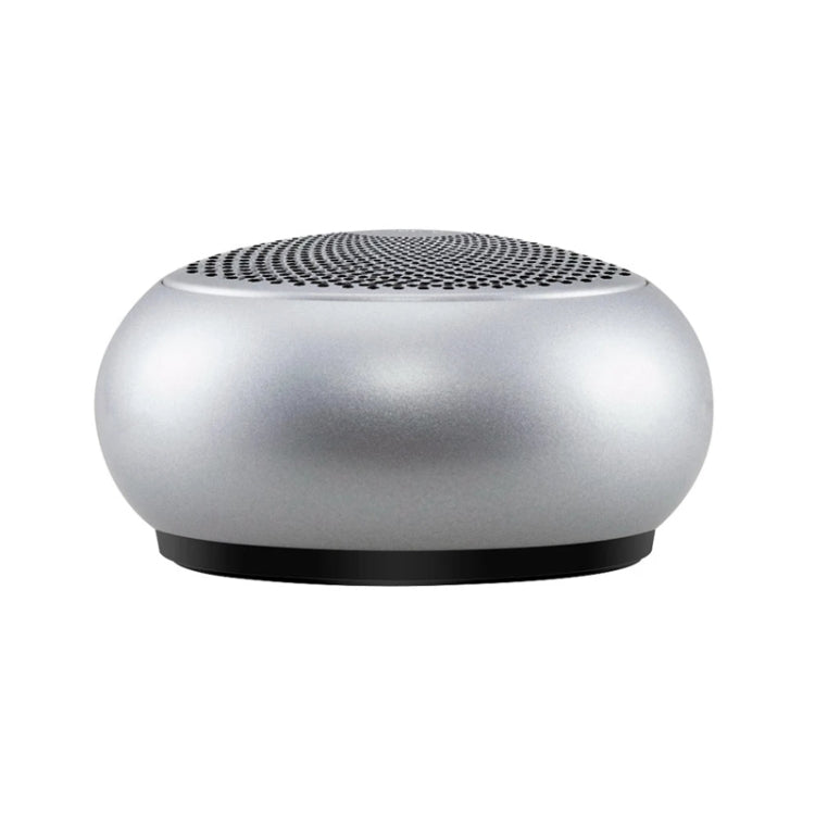 EWA A110 IPX5 Waterproof Portable Mini Metal Wireless Bluetooth Speaker Supports 3.5mm Audio & 32GB TF Card & Calls(Silver) - Mini Speaker by EWA | Online Shopping South Africa | PMC Jewellery