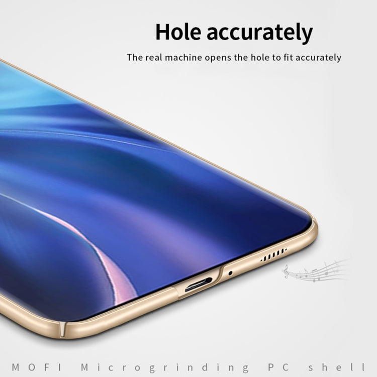 For Xiaomi Mi 11 MOFI Frosted PC Ultra-thin Hard Case(Gold) - Mi 11 Cases by MOFI | Online Shopping South Africa | PMC TechLife