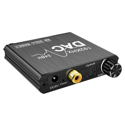 Digital To Analog Audio Converter Stereo Extractor DAC Amplifier Optical SPDIF 192Khz 24Bit - RCA Adapter by PMC Jewellery | Online Shopping South Africa | PMC Jewellery