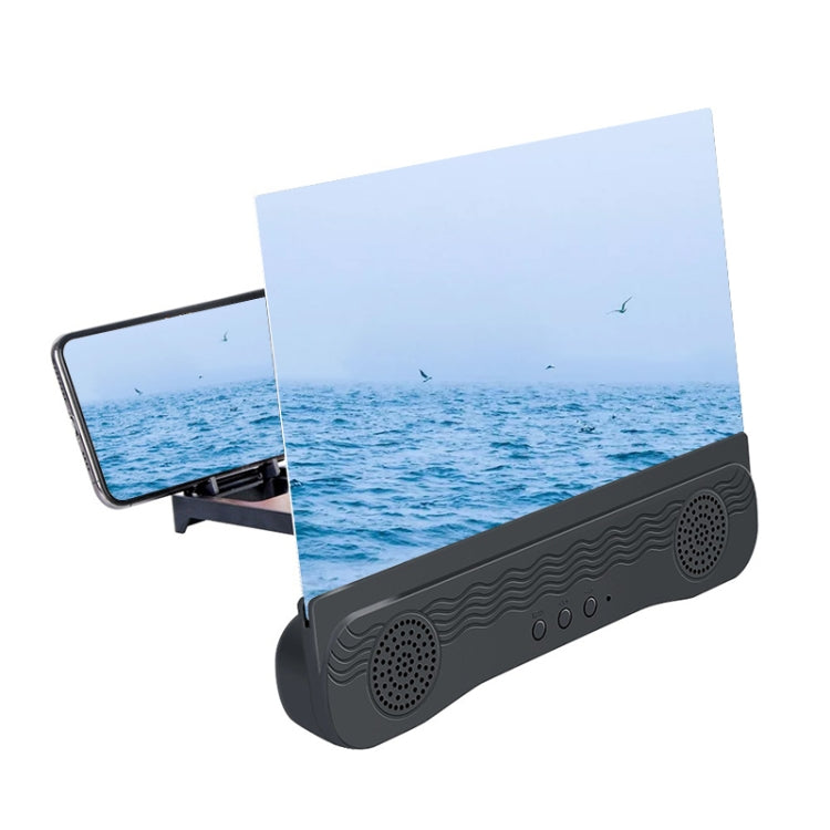 K9 Anti-Ultraviolet Bluetooth Speaker 14 Inch HD Mobile Phone Screen Amplifier Holder Emergency Power Supply - Screen Magnifier by PMC TechLife | Online Shopping South Africa | PMC TechLife