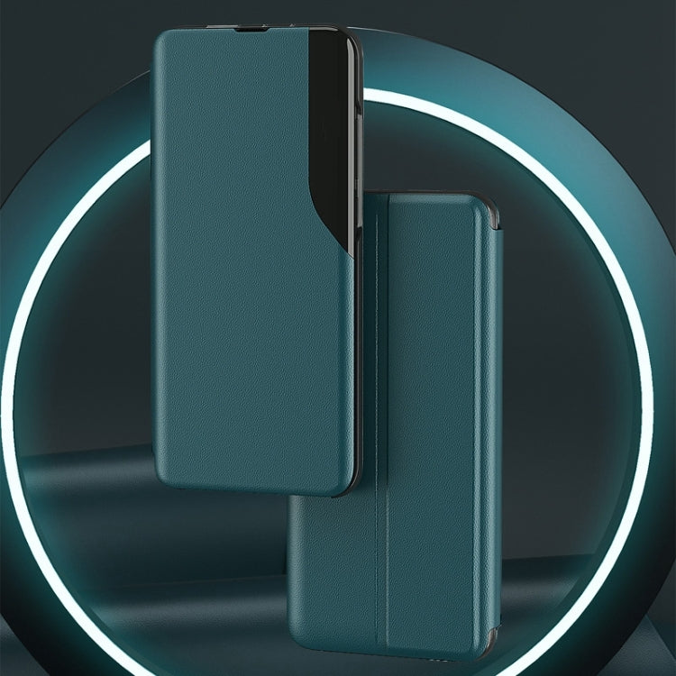 For Xiaomi Redmi Note10 4G / Note 10S Attraction Flip Holder Leather Phone Case(Black) - Xiaomi Cases by PMC TechLife | Online Shopping South Africa | PMC TechLife | Buy Now Pay Later Mobicred
