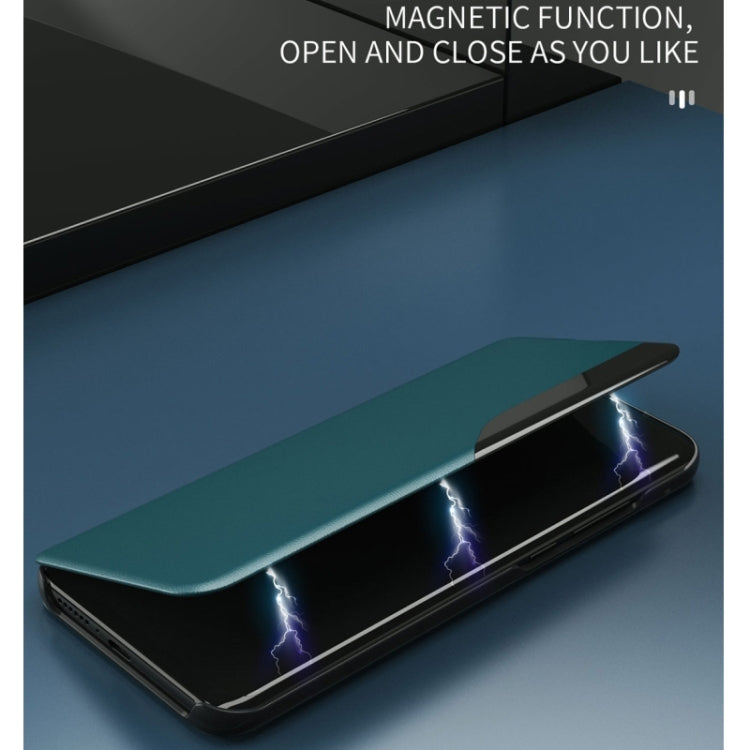 For Xiaomi Redmi Note10 4G / Note 10S Attraction Flip Holder Leather Phone Case(Black) - Xiaomi Cases by PMC TechLife | Online Shopping South Africa | PMC TechLife | Buy Now Pay Later Mobicred