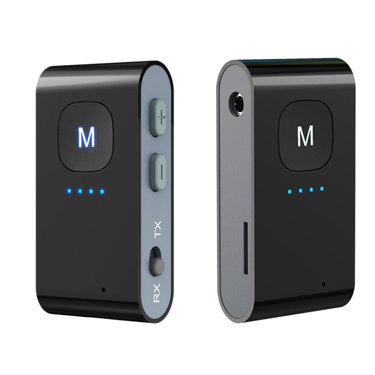 BR02 Bluetooth 5.0 Receive and transmit 2-in-1 PC TV Bluetooth audio adapter with battery display - free shipping - PMC TechLife - Order now!