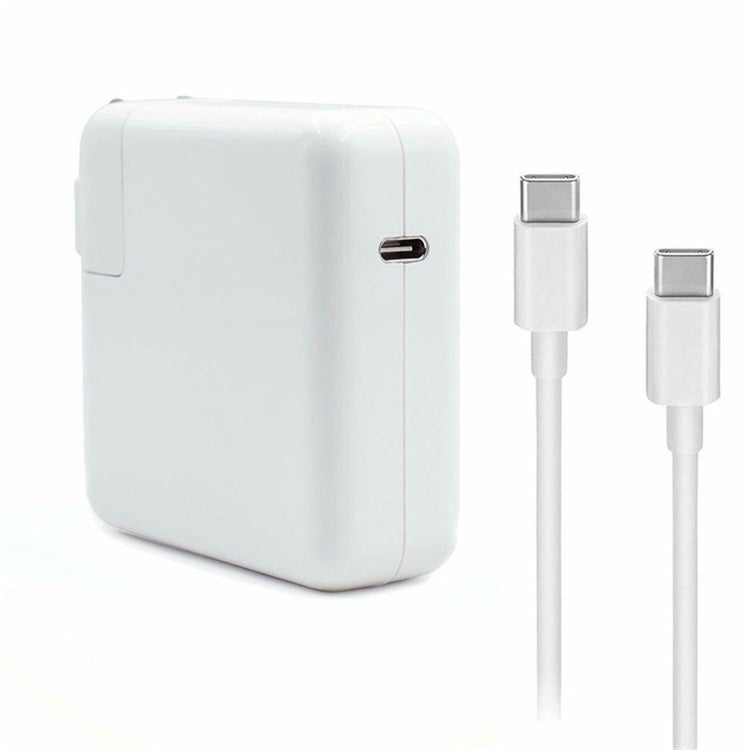 96W USB-C / Type-C Power Adapter Portable Charger with 1.8m USB-C / Type-C to USB-C / Type-C Charging Cable, UK Plug - USB Charger by PMC TechLife | Online Shopping South Africa | PMC TechLife