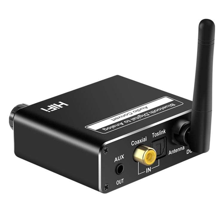 D18 Bluetooth Digital Audio Receiver with 3.5mm Jack to Analog Converter USB Player Adapter - Audio Receiver Transmitter by PMC TechLife | Online Shopping South Africa | PMC TechLife